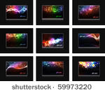 gift cards pack  eps10 format