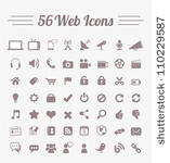 56 media icons