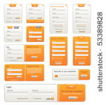 vector website forms