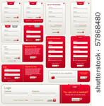 red website forms