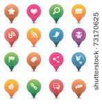 social media icons
