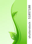 abstract green design element...