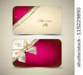 collection of gift cards with...
