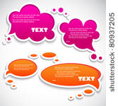 paper speech bubble