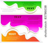 colorful bubbles for speech