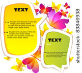 colorful bubble for speech. ...