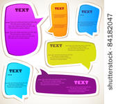 paper speech bubble