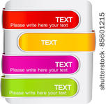 colorful bookmarks for speech