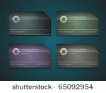 four business cards for your...