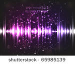vector music equalizer wave ...