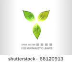 minimalistic vector eco design...