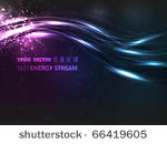 abstract energy stream design...