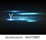 vector abstract blue text...