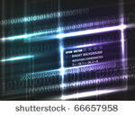 eps10 vector 3d abstract binary ...