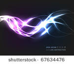 eps10 vector line abstraction...