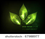 eps10 green leaf energy design