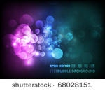 vector blurry bokeh circles...