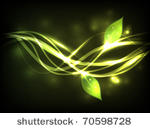 eps10 vector abstract green...