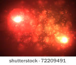 eps10 vector red bokeh blur
