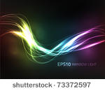 eps10 vector rainbow background