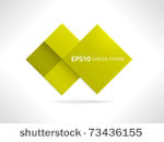 eps10 vector green frame for...