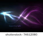 eps10 vector expanding light