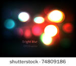 eps10 vector bokeh lights