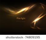 eps10 vector fire light