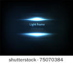 eps10 vector light frame