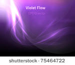 eps10 vector violet flow
