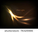 eps10 vector fire light