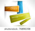 eps10 vector chaos stickers for ...