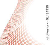 wavy dotted red background