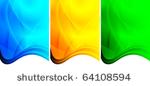 colourful wavy backgrounds  ...