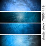 vector textural banners in...
