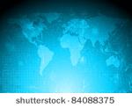 grunge tech background with...