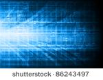 blue technical design. eps 10
