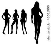 beautiful long leged women...