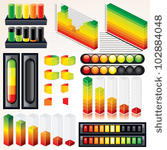 vector chart  graph and scales. ...
