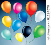 brightly celebrating party...