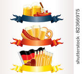 festive oktoberfest banners ...