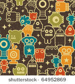 robot and monsters modern...