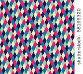 rhombic  seamless pattern