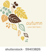 autumn falling leaves background