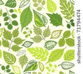 a seamless leaf pattern.