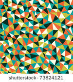 seamless texture with triangles ...