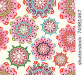floral seamless pattern ...