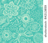 seamless texture with flowers...