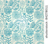 ornate floral seamless texture  ...