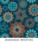 ornate floral seamless texture  ...